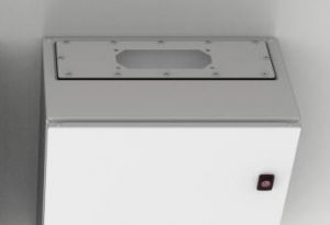 ELDON MAS0604021R5 sheet steel control cabinet 600 x 400 x 210 mm HBT IP66 1-door with mounting plate