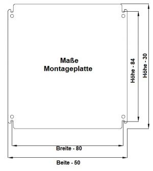 Wall Mounting Enclosure RAL7035 IP66 single door HBT 1000x800x250