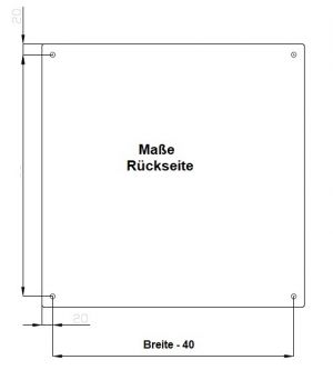 IDE GN808040 control cabinet 800x800x400 mm 1-door IP66 with earth strap