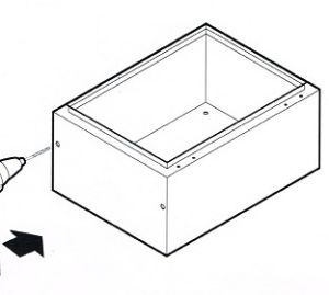 TEJ4020 rain cover 400x200 WxD for control cabinet GN