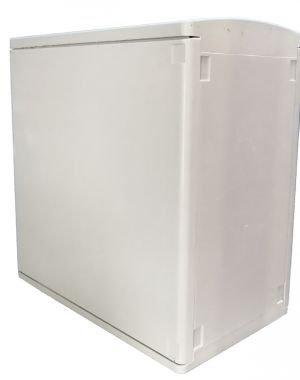 Outdoor Kunststoffgehäuse 500x500x300 mm HBT mit Standardtür