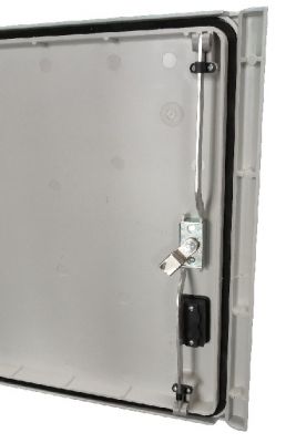 IP43 outdoor plastic housing 500x500x300 mm HWD with standard door