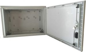 outdoor plastic housing 500x750x300 mm HWD with standard door
