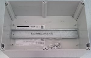 35mm Tragschiene verzinkt ungelocht für KLS-Gehäuse