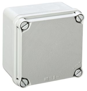 EX111 Kunststoffgehäuse vorgeprägt 108x108x64mm LBH Klemmenkasten IP65-IP67