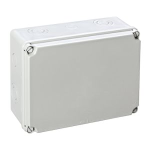 EX231 plastic housing knockout 185x246x100mm LWH terminal box IP65-IP67