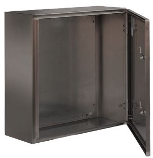 Edelstahl Schaltschrank 180x240x150 mm HBT IP66 V2A Gehäuse AISI 304L 1-türig