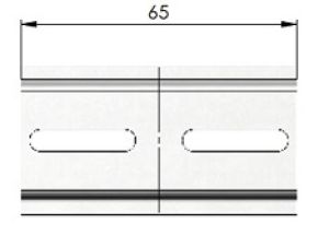 35mm DIN top-hat rail sections cut to length