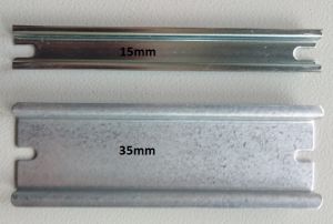 DIN mounting rail 106x15x5mm B=15mm DIN 46277/3