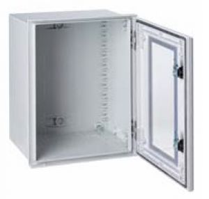 Kunststoff Schaltschrank 500x400x200mm (HBT) IP66 mit Sichttür
