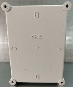 IP66 Industriegehäuse 270x135x129 mm LBH mit Sichtdeckel klar -  Outdoor Gehäuse Box Transparent UV-Stabil wetterfest