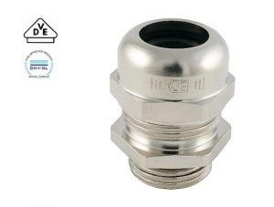 IP66 M63 Messing Verschraubung KB 40-53mm incl. Gegenmutter