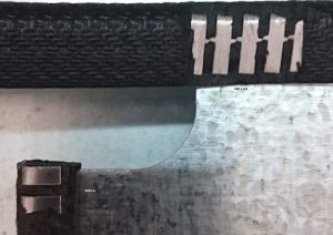 Kantenschutzprofil schwarz KB1-4,5mm stahlverstärkt