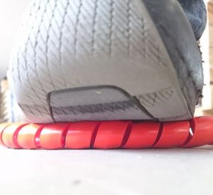 1m cable protection spiral tape colored step-resistant - Ø16-22mm