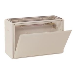 GFK floor base 500x420mm with support rail