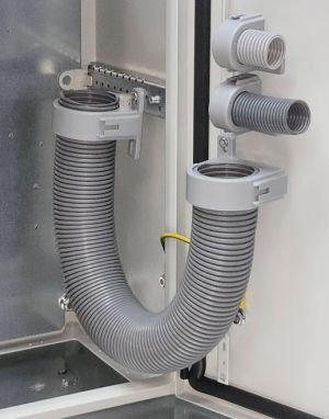 10 m NW50 cable sleeve light gray closed