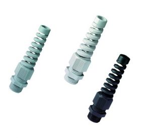 PA6 kink protection cable gland M16x1.5 light gray KB 5-10mm incl. counter nut