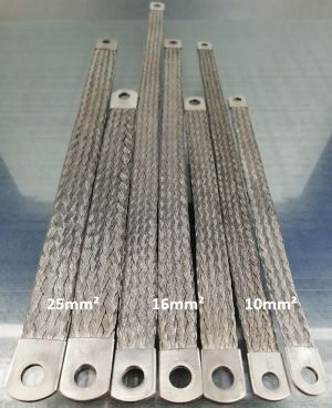 50 Stück Masseband Flachbanderder Kupfer verzinnt