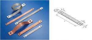 50 Stück Masseband Flachbanderder Kupfer verzinnt