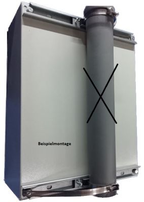 Schaltschrank Masthalterung für Gehäuse-Breite 300