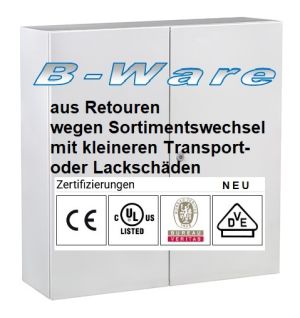 B-Stock Control cabinet 1000x1000x300 mm VDE UL certified 2-door IP55