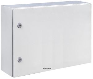 Schaltschrank 500x700x200 mm HBT 1-türig IP66 mit Montageplatte