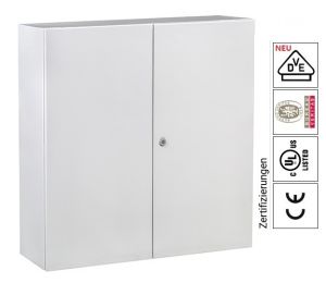 control cabinet double-door IP55 (HWD) 800x1000x400mm sheet steel wall light gray RAL 7035 (WHD) 1000x800x400mm