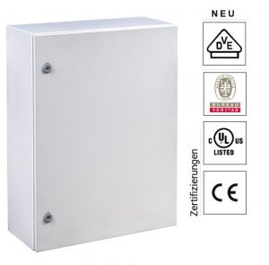 IDE GN808040 control cabinet 800x800x400 mm 1-door IP66 with earth strap
