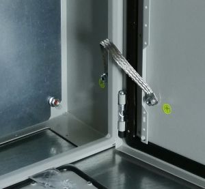 IDE GN808040 control cabinet 800x800x400 mm 1-door IP66 with earth strap