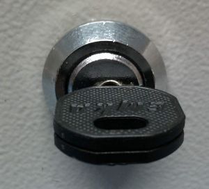 cabinet Lock EK333 chrome-plated metal