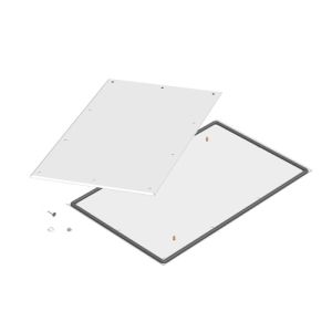 Side panels 600x400mm for add-on wall switch cabinets - 2 pieces