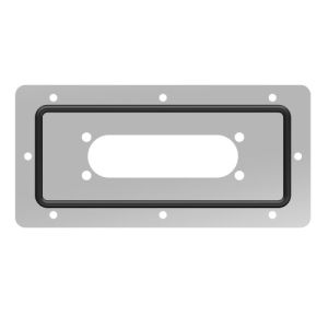 Adapter-Flanschplatte (80x200mm) 65x185mm