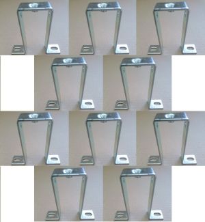 10 pieces 40mm mounting rail support TST