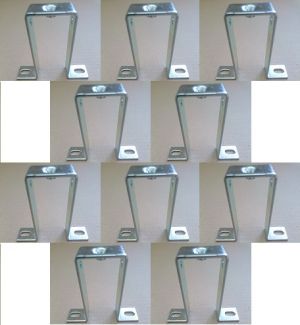 10 pieces 25mm mounting rail support TST