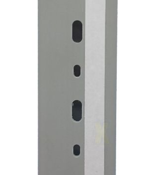 75x75 mm Wiring duct incl. cover - gray RAL7030