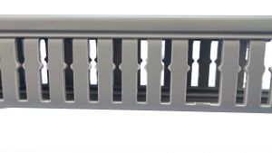 Wiring duct 75 x 75mm incl. cover - gray RAL7030