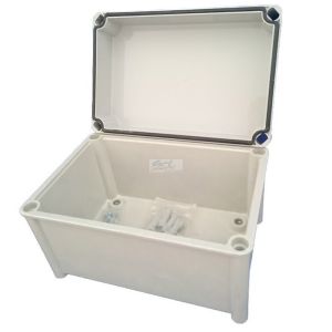 ISO GRP industrial housing 540x270x171 mm LWH - gray lid