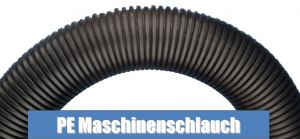 PE-Wellrohr als flexibler Maschinenschlauch - NW95 - 10m-Ring - Preis je Meter