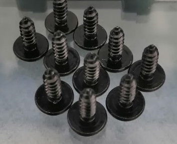 100 Blechschrauben 4,2x9,5mm schwarz - Professionelle