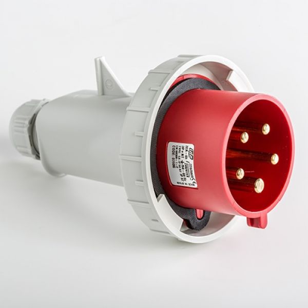 IP66-IP67 KUPPLUNGSSTECKER 3P+N+E 380V 32A 6H