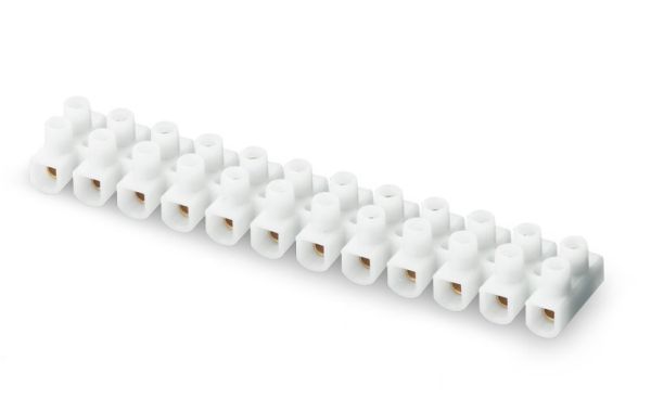 Euro-Klemmleisten 4,0 mm² Lüsterklemme natur VDE