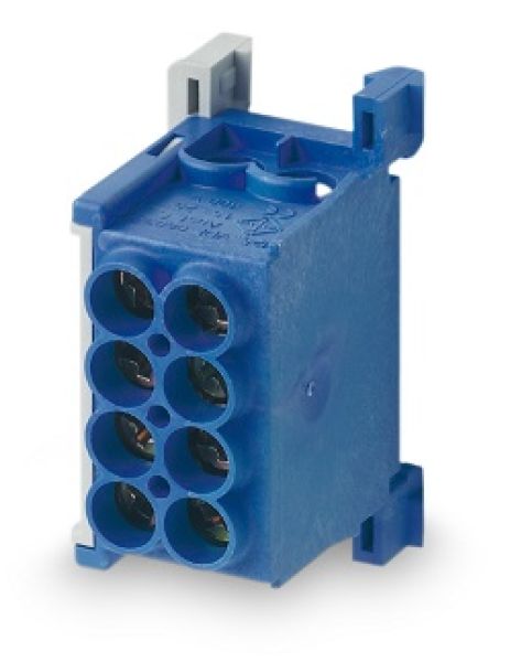 Hauptl-Abzeigklemme VDE blau 1-pol 1,5-25,0 mm²