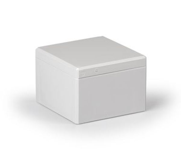 IP66 ABS Klemmkasten glatt OT grau 122x120x86mm