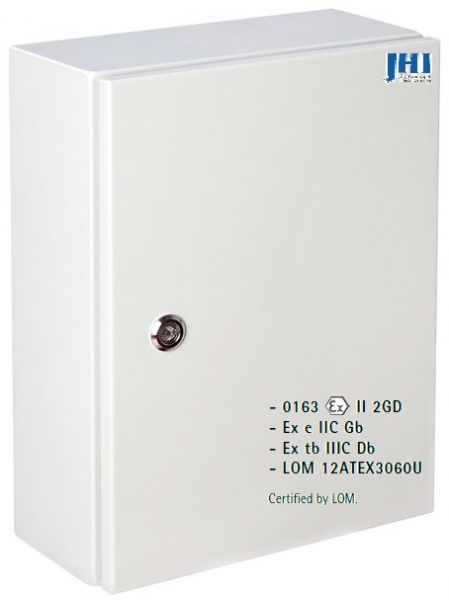 ATEX Wall Mounting Enclosure RAL7035 IP66 single door