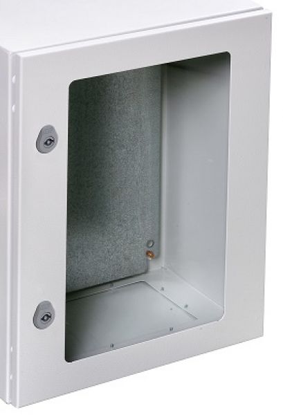 Glazed door for control cabinet 500x300