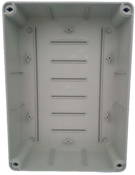 Kunststoffgehäuse grau 328x239x188mm LBH Klemmenkasten wasserdicht IP65-IP67