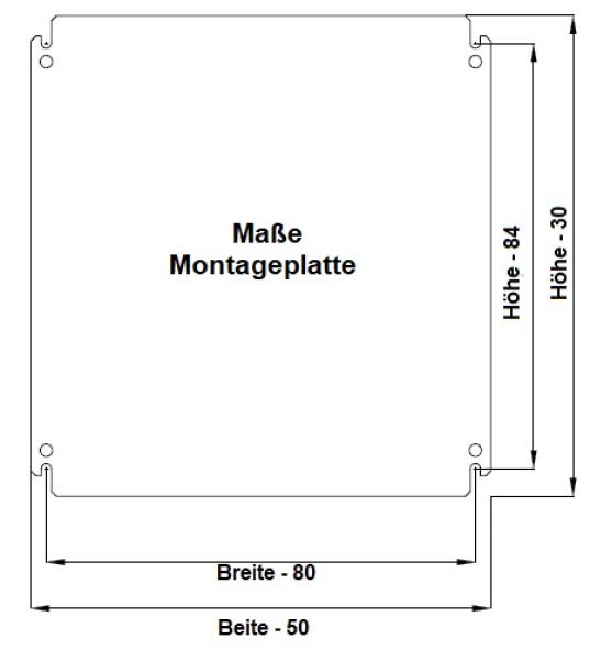 IDE GNT406020 Control cabinet 400x600x200 mm HBT IP66 with glazed door galvanized metal mounting plate and earth strap