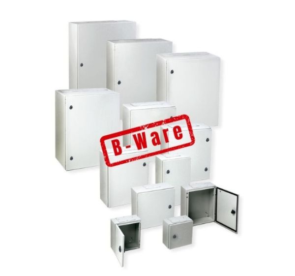 B-Ware Schaltschrank 600x800x300 mm 1-türig IP66 Stahlblech mit MP