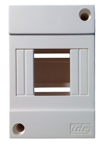 IDE BT4 IP20 AP distributor housing 1x4TE HS white