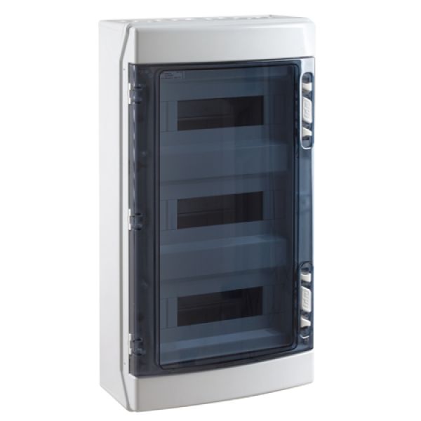 IP65 ABS fuse box 3x 12TE / 36TE sealable